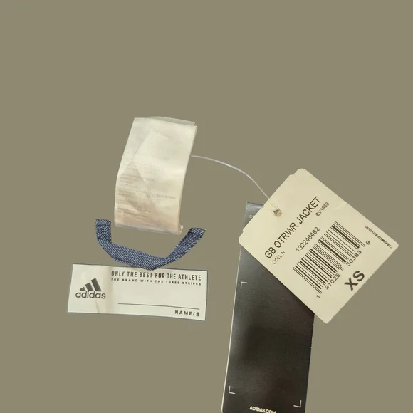 Adidas Men's Blue Hooded Jacket